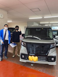 祝★ご納車　スペーシアベース（山口市・防府市・山陽小野田市・下関市・周南市）